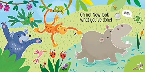 Don't Tickle the Hippo! (Touchy-Feely Sound Books)