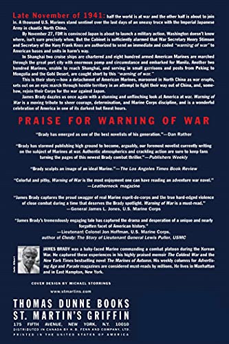 Warning of War: A Novel of the North China Marines