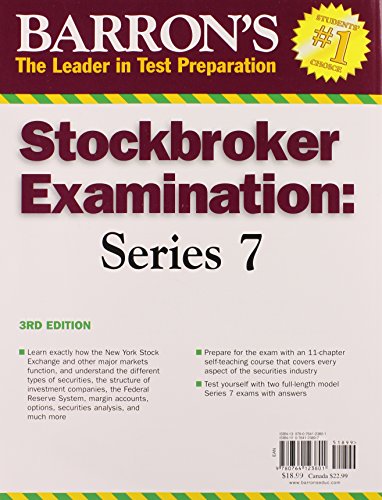 Barrons Stockbroker Examination, Series 7