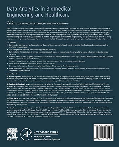Data Analytics in Biomedical Engineering and Healthcare