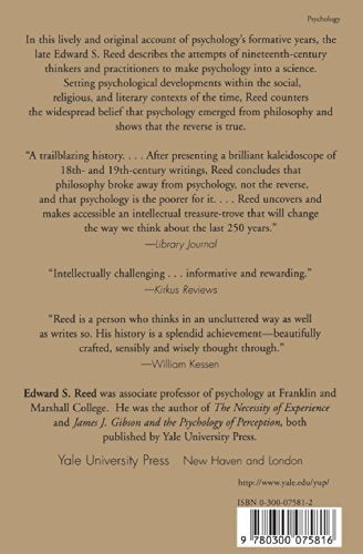 From Soul to Mind: The Emergence of Psychology, from Erasmus Darwin to William James