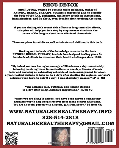 Shot Detox: Detox your body from vaccinations, immunizations, and flu shots even years after taking them.
