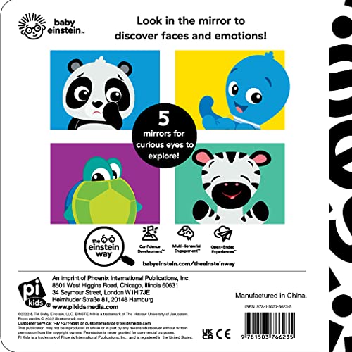 Baby Einstein - My First Feelings Mirror Book - PI Kids