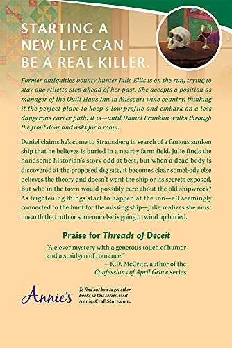 Threads of Deceit (Vineyard Quilt Mysteries)