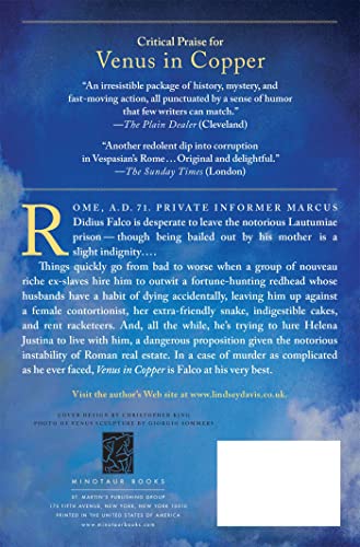 Venus in Copper: A Marcus Didius Falco Mystery (Marcus Didius Falco Mysteries, 3)
