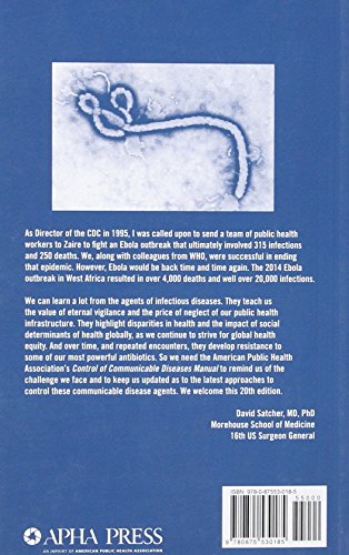 Control of Communicable Diseases Manual by Heymann, David L.