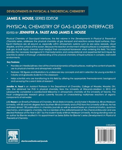 Physical Chemistry of Gas-Liquid Interfaces (Developments in Physical & Theoretical Chemistry)