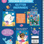 Brain Games - Sticker by Letter: Glitter Mermaids: Includes 1 Glitter Sticker Sheet to Complete Each Image!