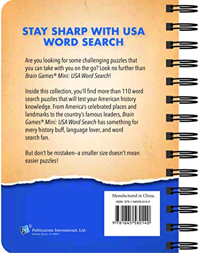 Brain Games - To Go - USA Word Search