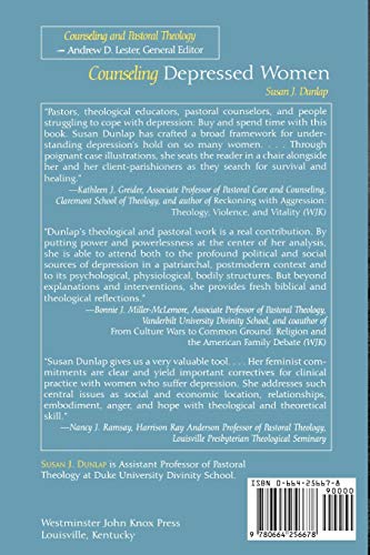 Counseling Depressed Women (Counseling and Pastoral Theology