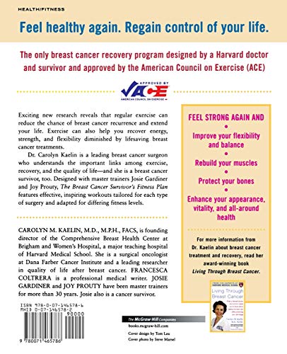 The Breast Cancer Survivor's Fitness Plan: A Doctor-Approved Workout Plan For a Strong Body and Lifesaving Results (Harvard Medical School Guides)