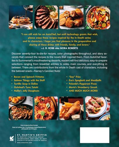 The In Death Cookbook: To-Die-For Recipes from the World of J. D. Robb