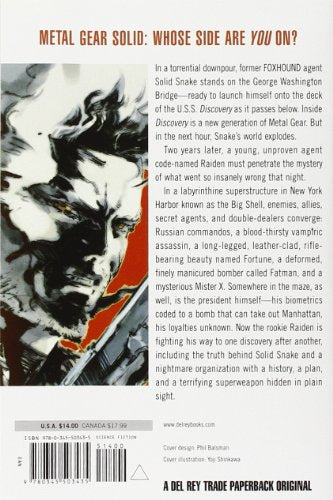 Metal Gear Solid 2: The Novel: Sons of Liberty