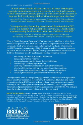 The PRT Pocket Guide: Pivotal Response Treatment for Autism Spectrum Disorders