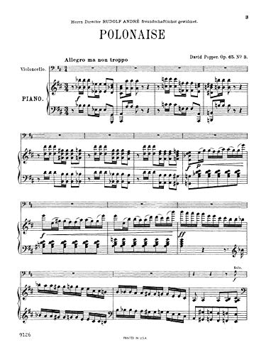 Polonaise, Op. 65/3 (Kalmus Edition)