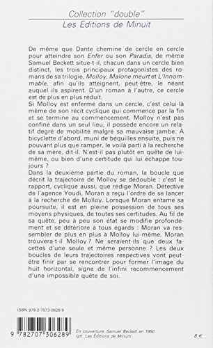Molloy Suivi De Molloy Un Evenement Litt (Double) (French Edition)