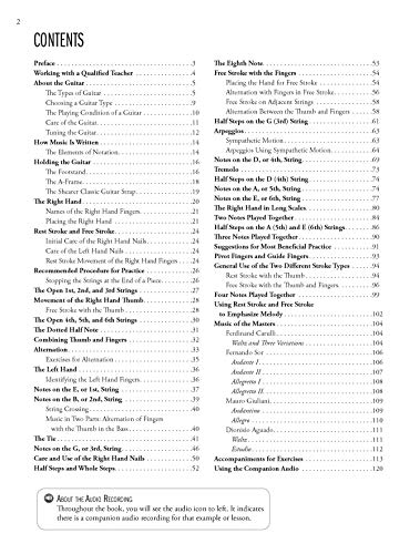 Classic Guitar Technique, Vol 1: Book & Online Audio (Shearer Series, Vol 1)