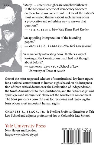 A New Birth of Freedom: Human Rights, Named and Unnamed