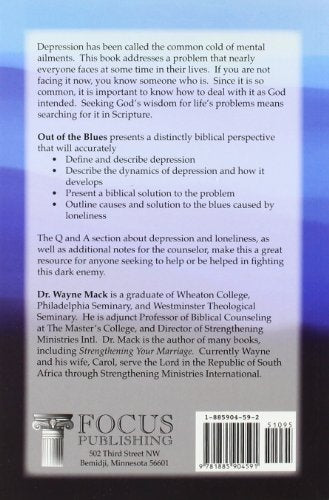 Out of the Blues: Dealing with the Blues of Depression and Loneliness