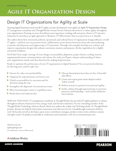 Agile IT Organization Design: For Digital Transformation and Continuous Delivery