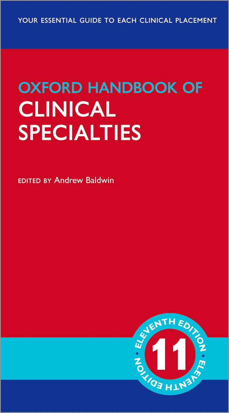 Oxford Handbook of Clinical Specialties (Oxford Medical Handbooks)