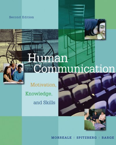Human Communication: Motivation, Knowledge, and Skills