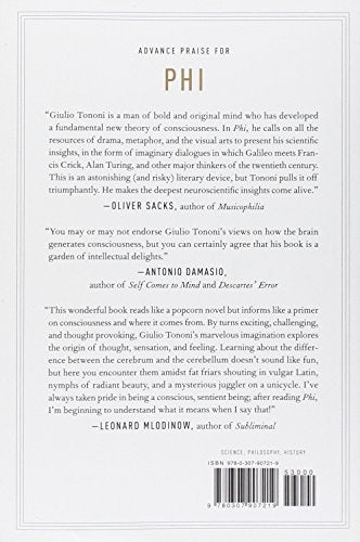 Phi: A Voyage from the Brain to the Soul by Tononi, Giulio