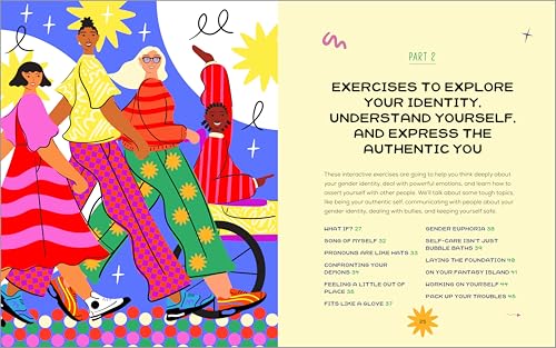 Gender Identity Workbook for Teens: Practical Exercises to Navigate Your Exploration, Support Your Journey, and Celebrate Who You Are
