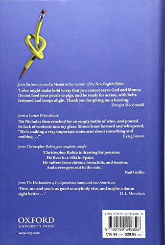 The Oxford Book of Parodies
