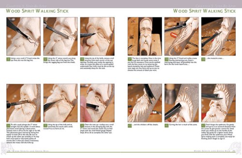 Wood Spirits and Green Men: A Design Sourcebook for Woodcarvers and Other Artists