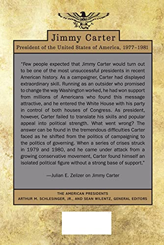 Jimmy Carter: The American Presidents Series: The 39th President, 1977-1981