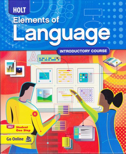 Holt Elements of Language: Introductory Course, Grade 6