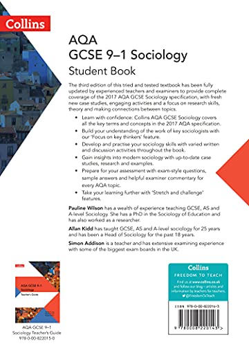 GCSE Sociology 9-1 - AQA GCSE Sociology Student Book (AQA GCSE (9-1) Sociology)