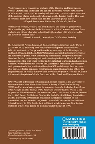 Ancient Persia: A Concise History of the Achaemenid Empire, 550-330 BCE