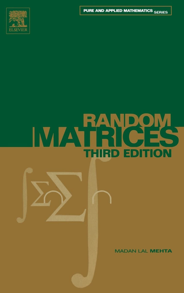 Random Matrices (Volume 142) (Pure and Applied Mathematics, Volume 142)