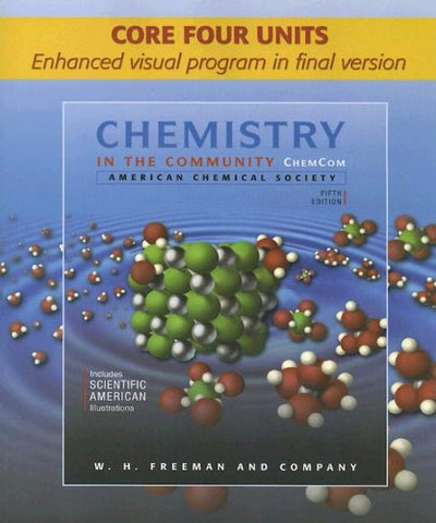 Chemistry in the Community (Chem Com) Core Four Units