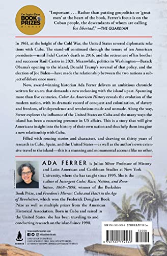 Cuba: An American History — back cover
