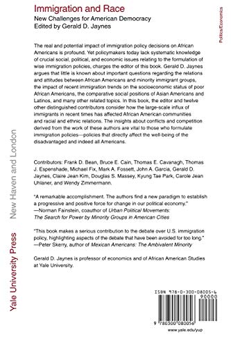Immigration and Race: New Challenges for American Democracy