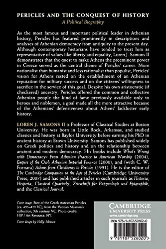 Pericles and the Conquest of History: A Political Biography