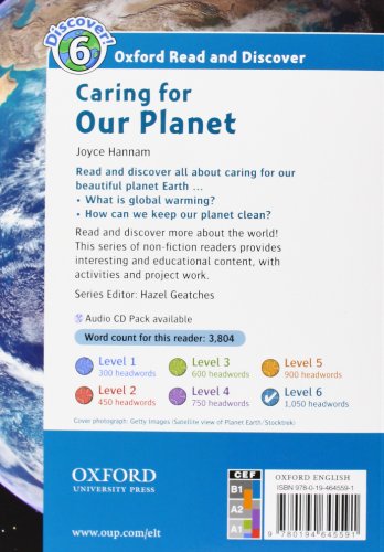 Oxford Read and Discover: Level 6: 1,050-Word VocabularyCaring For Our Planet
