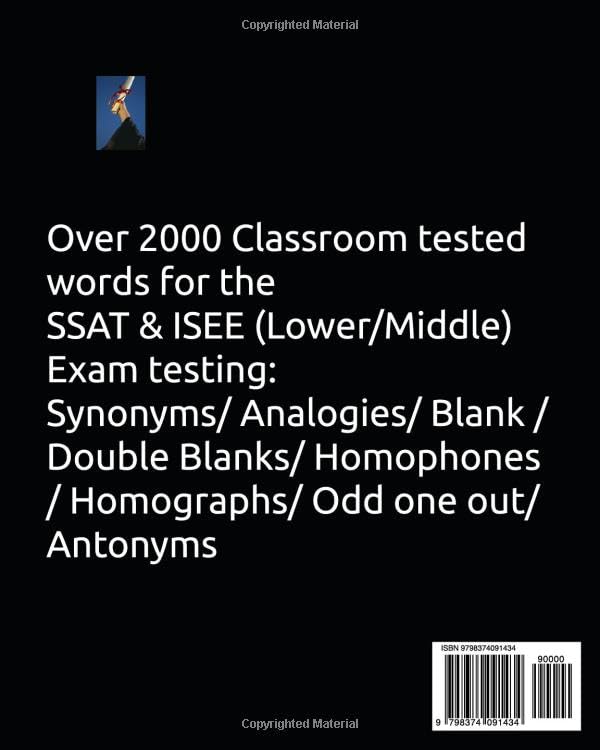 SSAT & ISEE (Lower/Middle) Vocabulary 2000