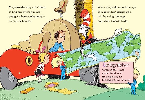 There's a Map on My Lap! All About Maps (Cat in the Hat)