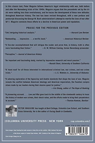 Law and War: International Law and American History