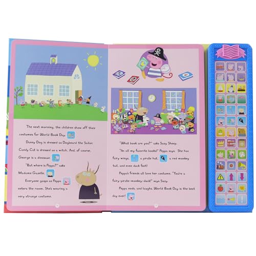 Peppa Pig Sound Storybook Treasury 39-Button Sound Book