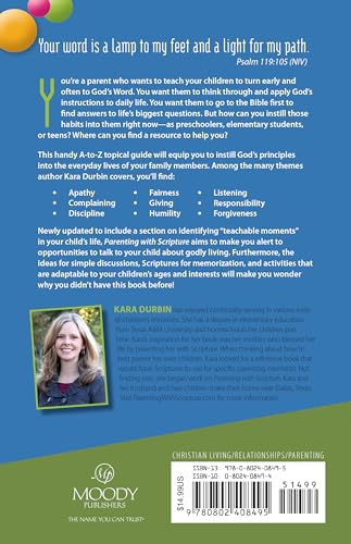 Parenting with Scripture: A Topical Guide for Teachable Moments
