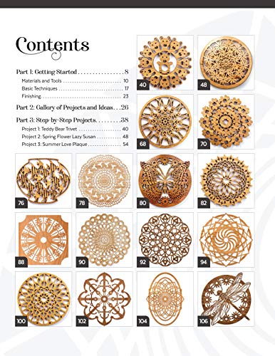 Circular Scroll Saw Designs: Fretwork Patterns for Trivets, Coasters, Wall Art & More (Fox Chapel Publishing) 27 Scrolling Patterns, Step-by-Step Tutorials, How-To Tips, Intricate Contemporary Designs