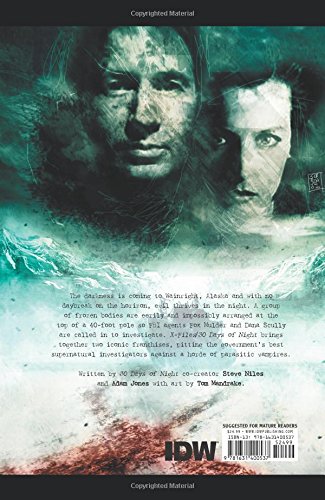 The X-Files/30 Days of Night — back cover