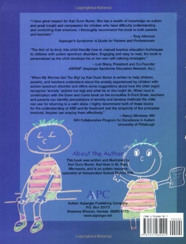 When My Worries Get Too Big!: A Relaxation Book for Children Who Live With Anxiety
