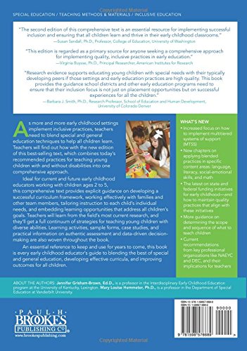 Blended Practices for Teaching Young Children in Inclusive Settings