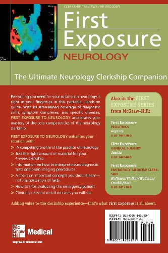 First Exposure to Neurology (LANGE First Exposure)